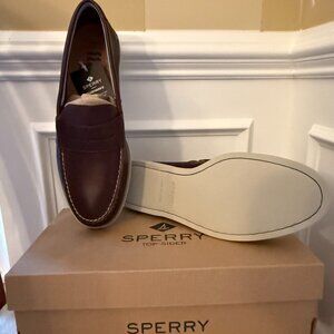 Mens Sperry A/O Plushwave Penny Brown -Size 12M